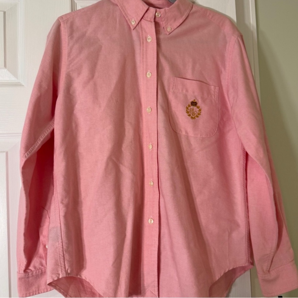Ralph Lauren Pink Cotton Shirt